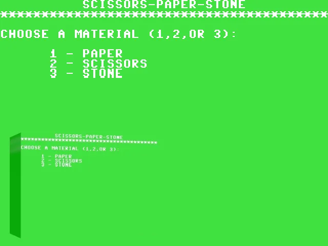 Paper-Scissors-Stone — mixrbv2 (WOR)