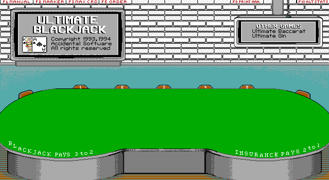 Ultimate Blackjack — sstitle (WOR)