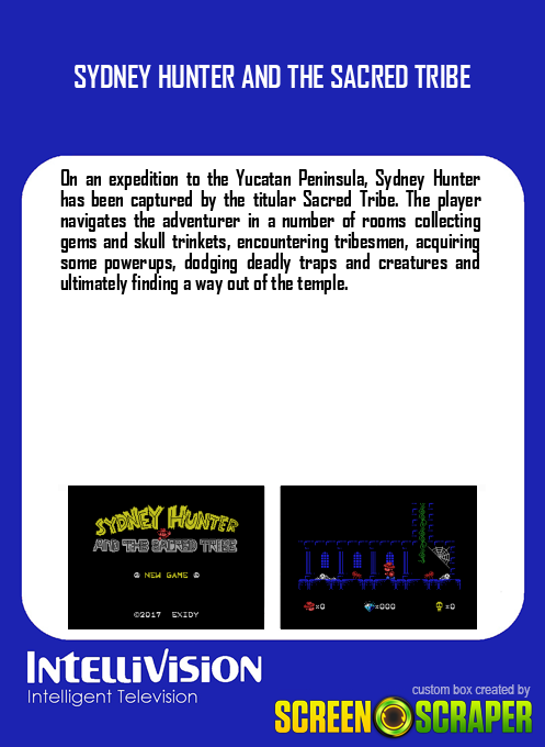 Sydney Hunter and the Sacred Tribe — box-2D-back (SS)