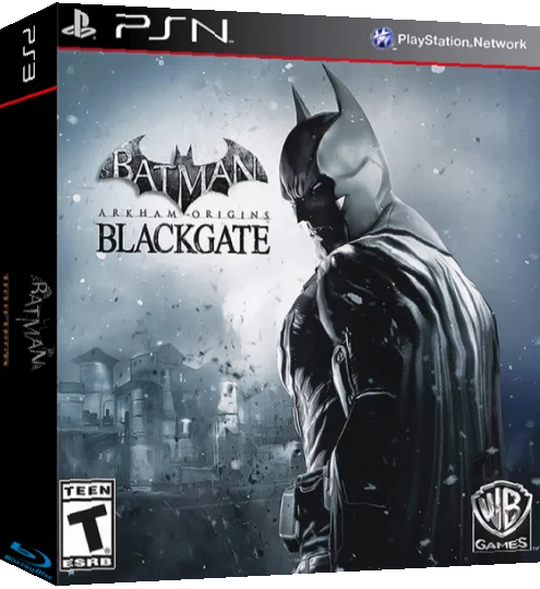 Batman - Arkham Origins - Blackgate Deluxe Edition — box-3D (US)