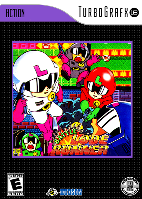 Battle Lode Runner box art