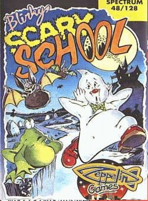 Blinky's Scary School box art