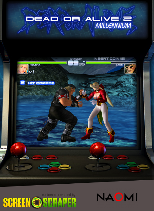 Dead or Alive 2 Millennium — box-2D (SS)