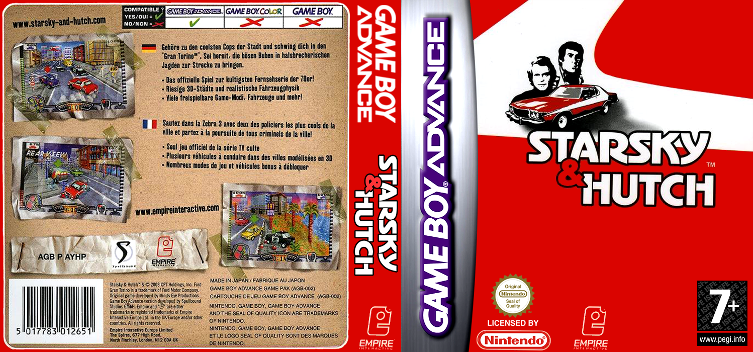Starsky And Hutch — box-texture (EU)