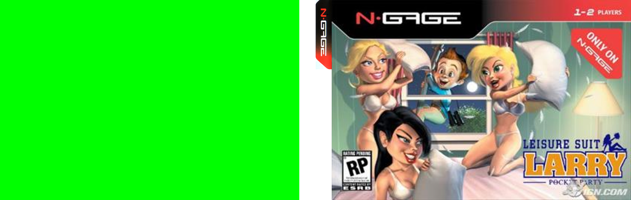Leisure Suit Larry - Pocket Party — box-texture (US)
