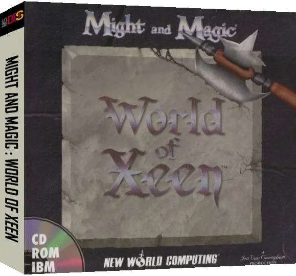 Might and Magic - World of Xeen — box-3D (US)