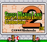 Super Mario Land 2 : 6 Golden Coins DX — sstitle (WOR)