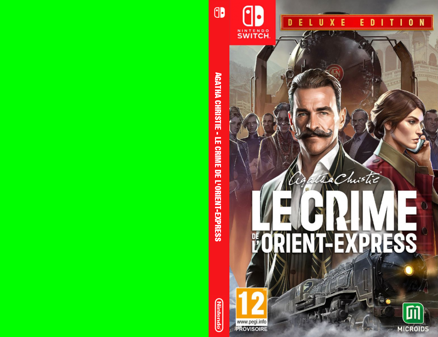 Agatha Christie - Murder on the Orient Express — box-texture (FR)