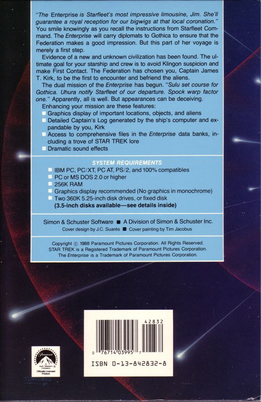 Star Trek - First Contact — box-2D-back (US)
