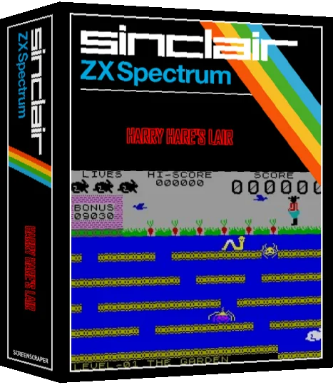 Harry Hare's Lair — box-3D (SS)