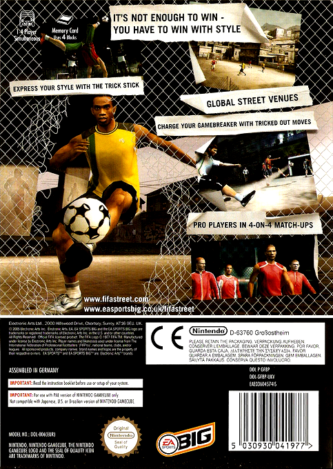 FIFA Street — box-2D-back (EU)