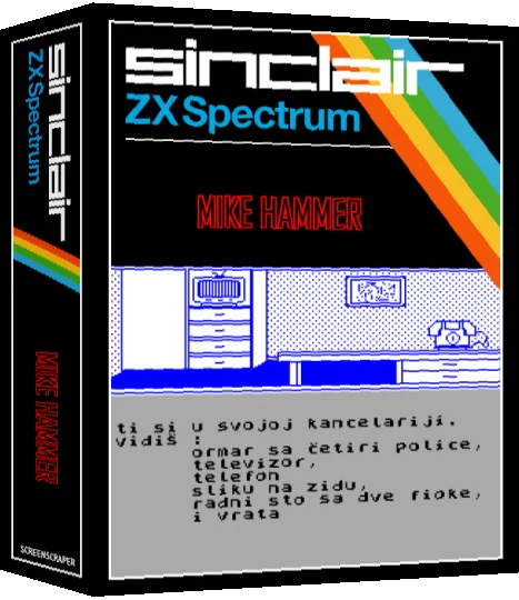 Mike Hammer — box-3D (SS)