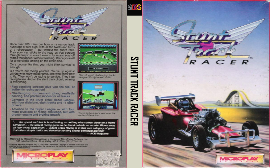 Stunt Car Racer — box-texture (US)