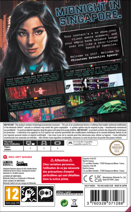 Chinatown Detective Agency — box-2D-back (EU)