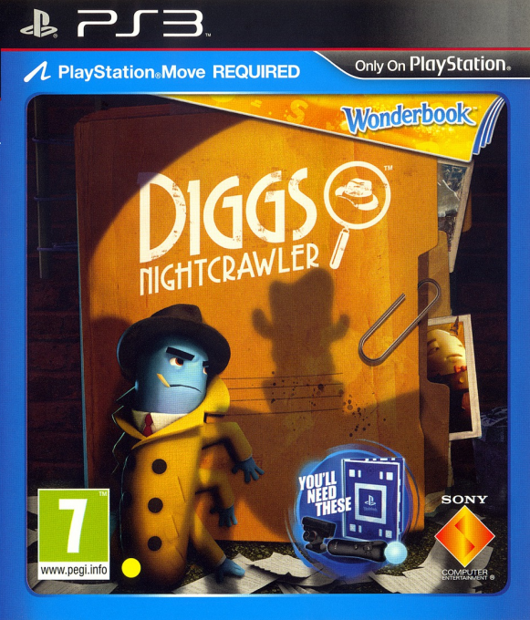 Wonderbook - Diggs Nightcrawler box art