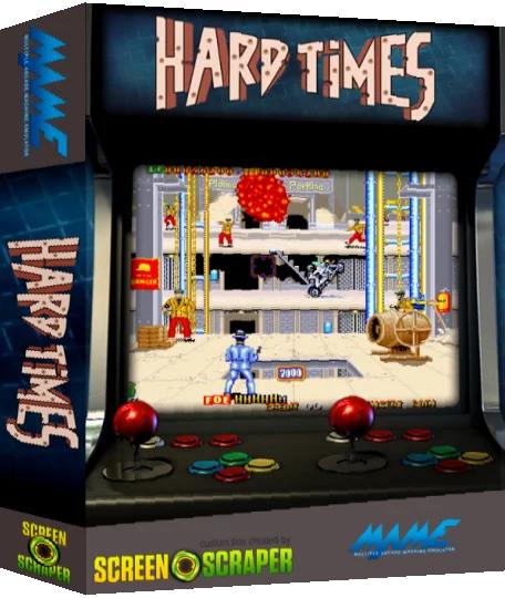 Hard Times — box-3D (SS)