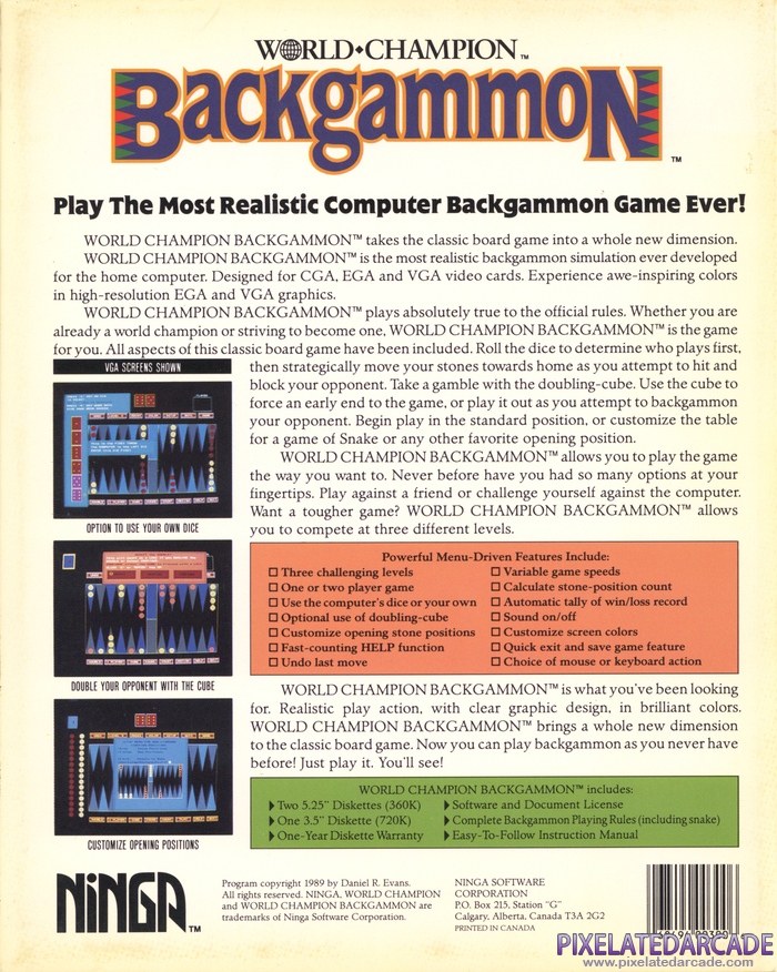 World Champion Backgammon — box-2D-back (WOR)
