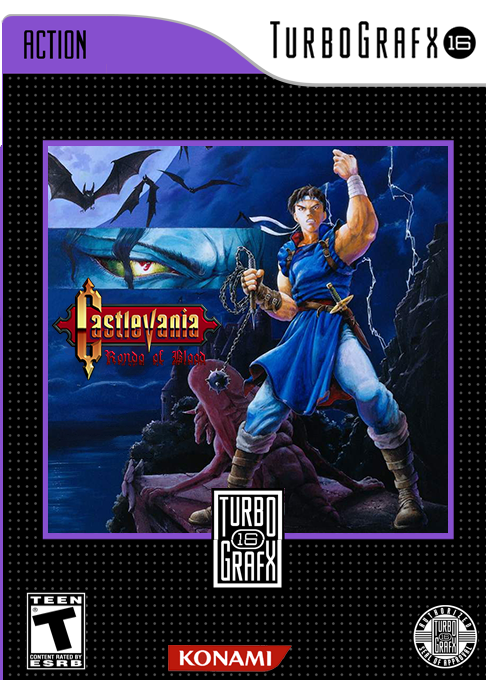 Castlevania: Rondo Of Blood box art