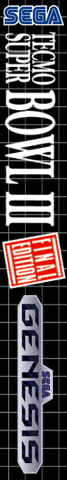 Tecmo Super Bowl 3 - Final Edition — box-2D-side (SS)
