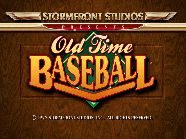 Old Time Baseball — sstitle (US)