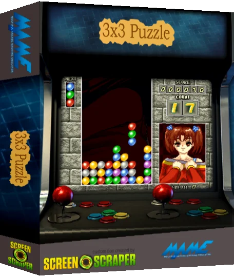 3x3 Puzzle — box-3D (SS)