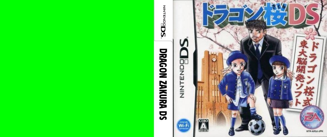 Dragon Zakura DS — box-texture (JP)