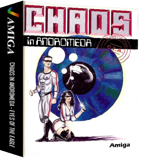 Chaos in Andromeda - Eyes of the Eagle — box-3D (WOR)