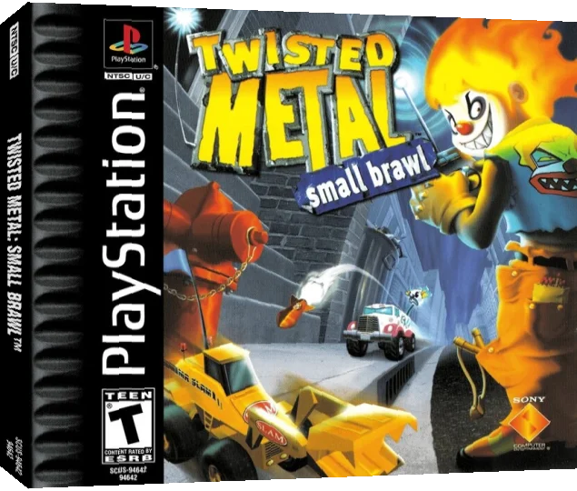 Twisted Metal - Small Brawl — box-3D (US)