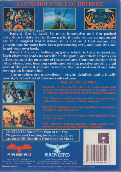 Knight Orc — box-2D-back (EU)
