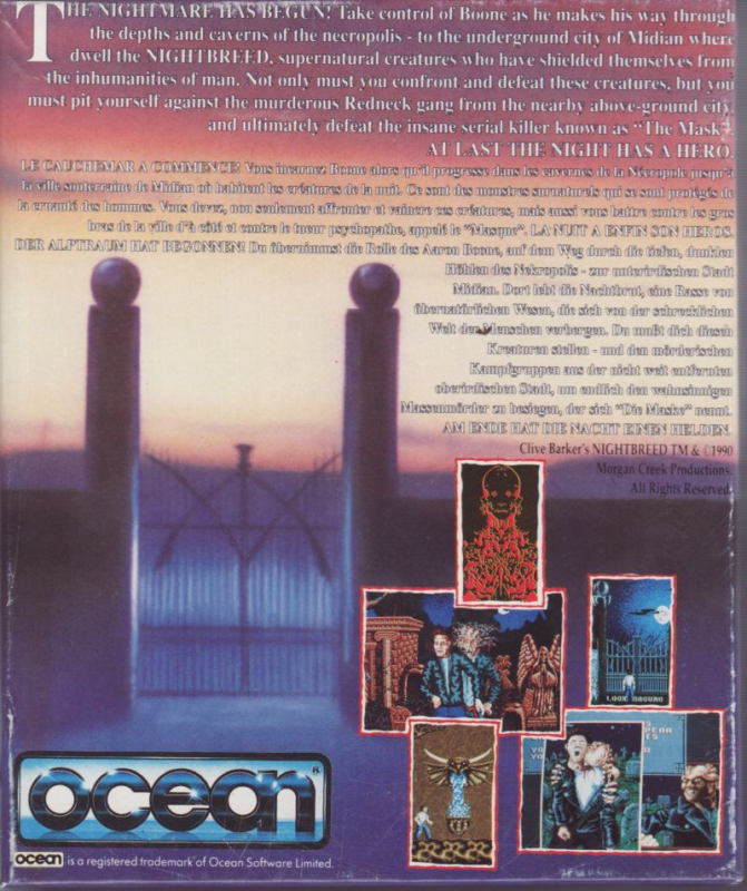 Clive Barker's Nightbreed - The Interactive Movie — box-2D-back (EU)