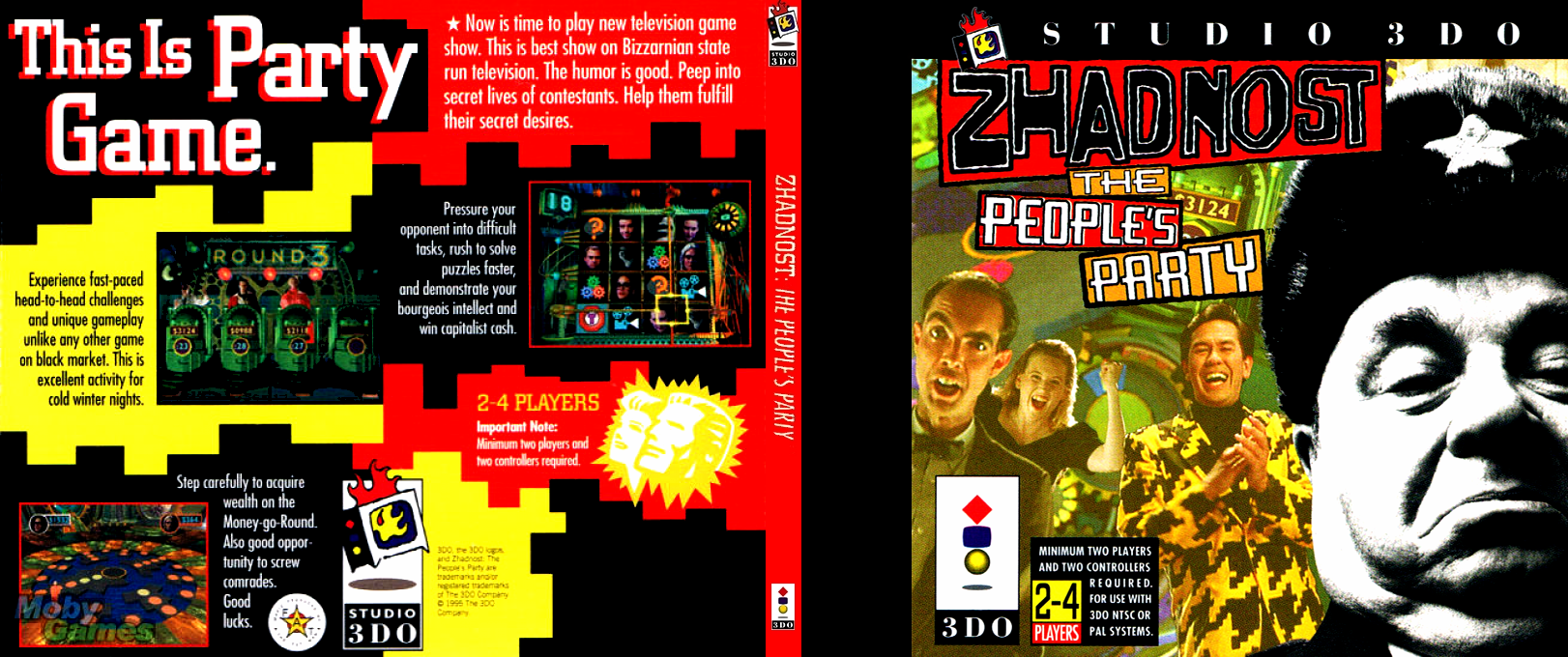 Zhadnost - The People's Party — box-texture (EU)