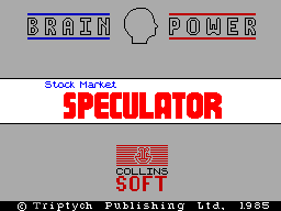 Stock Market Speculator — sstitle (WOR)