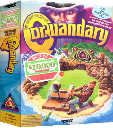 Secret Island Of Dr. Quandary, The — box-3D (US)