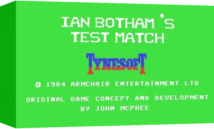 Ian Botham's Test Match — box-3D (WOR)
