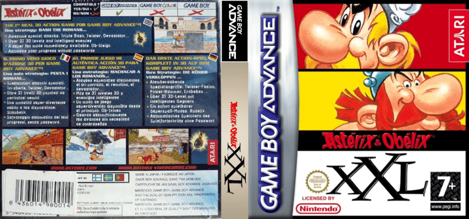 Asterix & Obelix XXL — box-texture (EU)