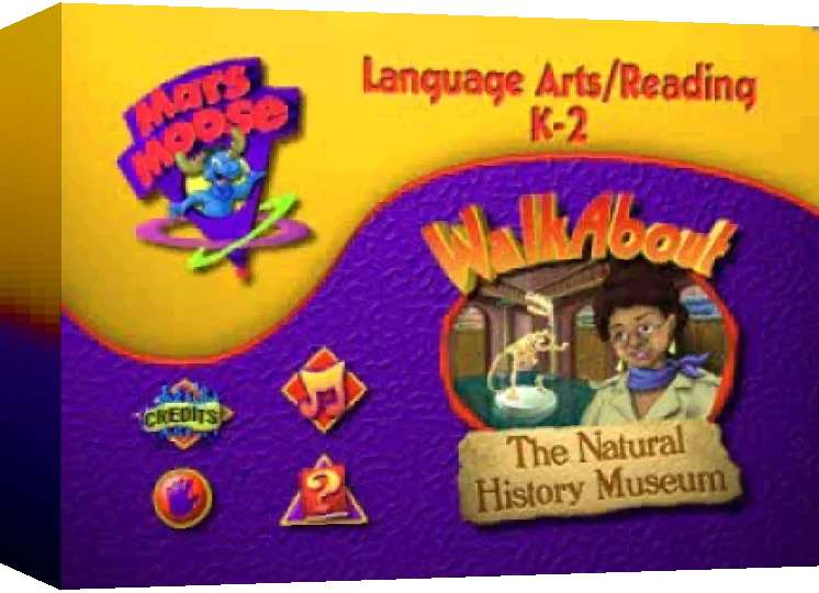ZZZ(notgame):Mars Moose Adventure - Walkabout 1 - The Natural History Museum — box-3D (US)
