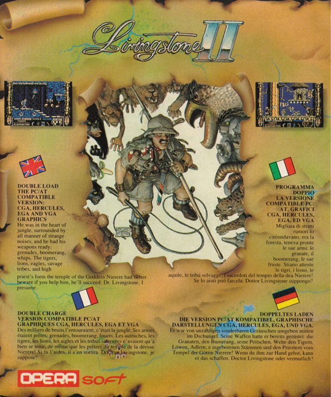 Livingstone 2 — box-2D-back (EU)
