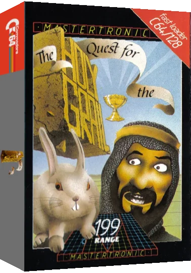 The Quest for the Holy Grail — box-3D (UK)