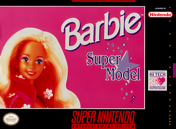 Barbie - Super Model box art