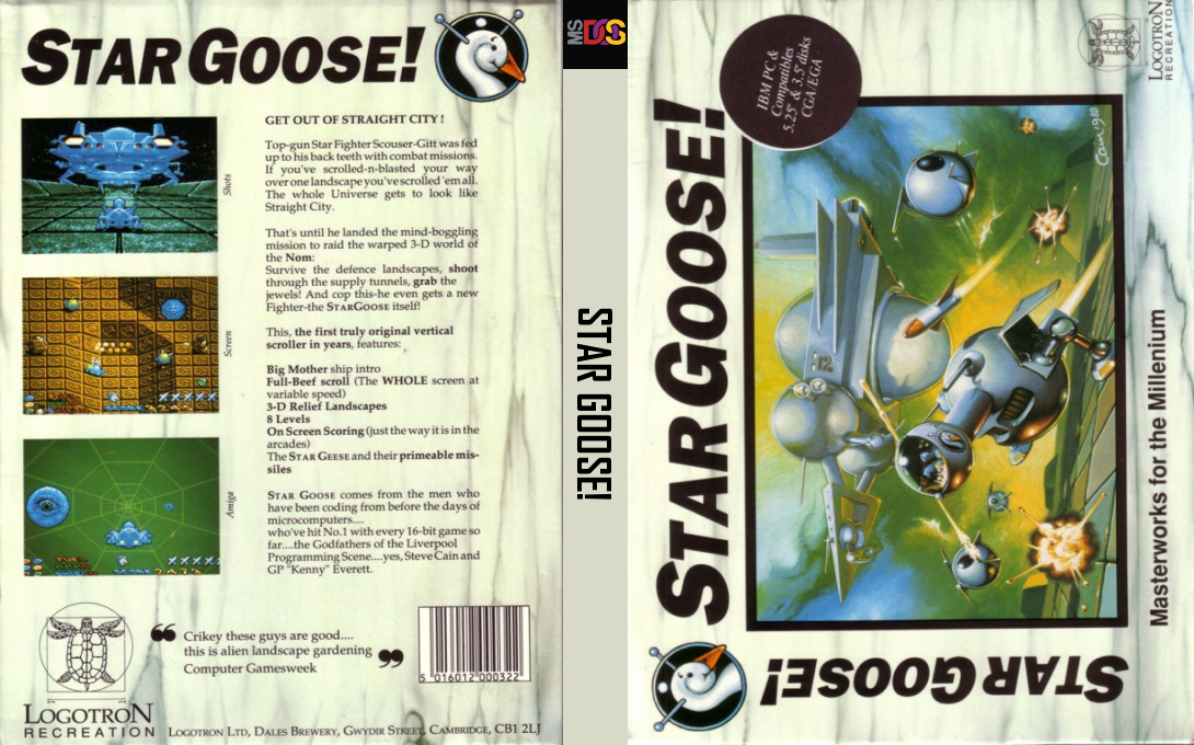 Star Goose! — box-texture (EU)