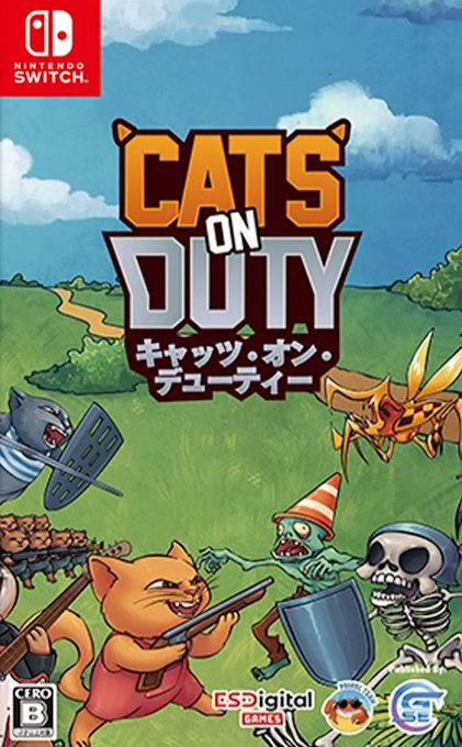 Cats on Duty box art
