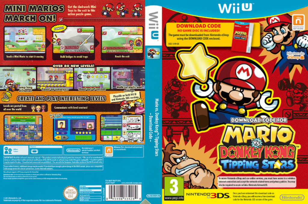 Mario vs. Donkey Kong - Tipping Stars — box-texture (EU)