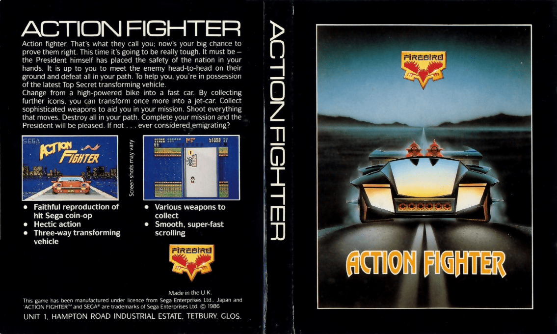 Action Fighter — box-texture (EU)