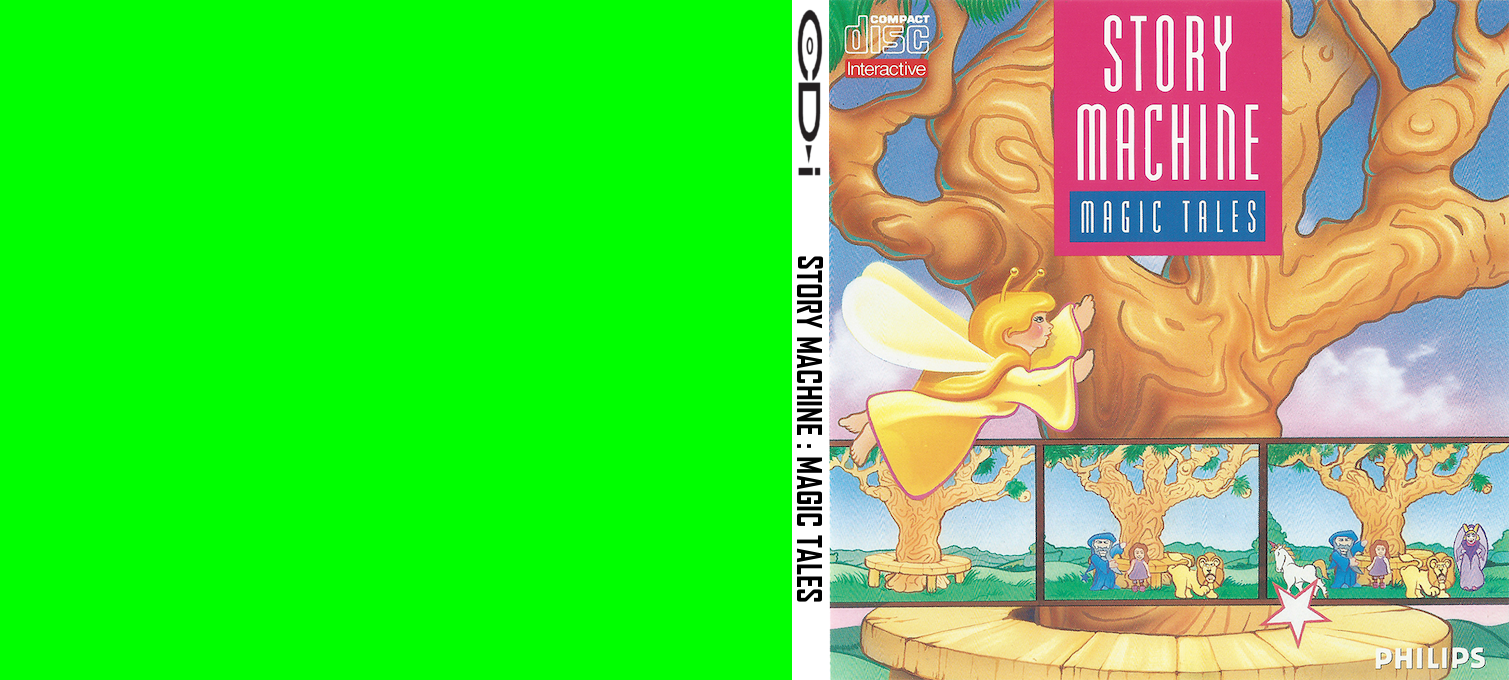 Story Machine - Magic Tales — box-texture (US)
