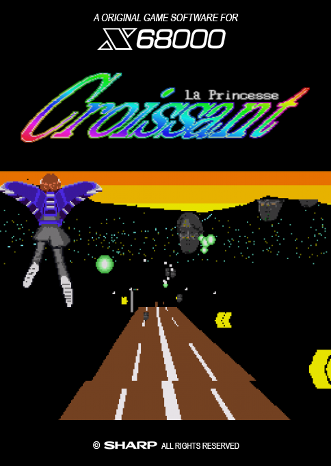 Princesse Croissant, La box art