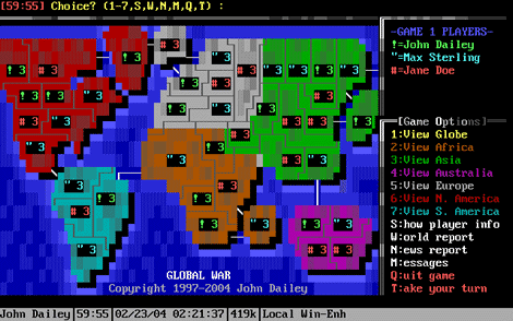 Global War — ss (WOR)