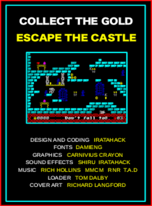 Castle Escape — box-2D-back (EU)