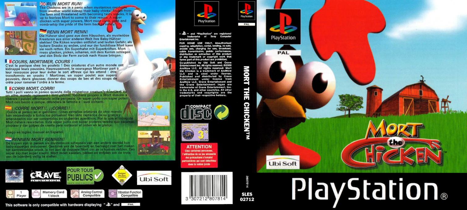 Mort the Chicken — box-texture (EU)