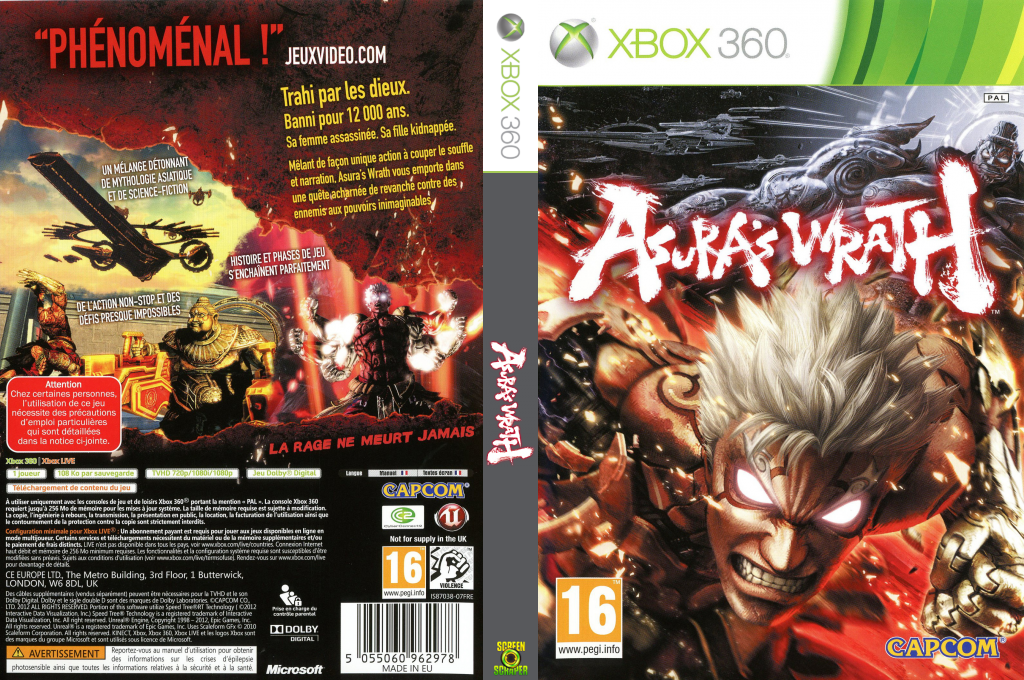 Asura's Wrath — box-texture (FR)