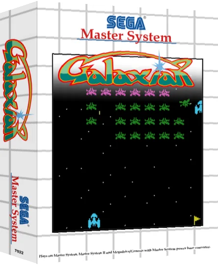 Galaxian — box-3D (SS)